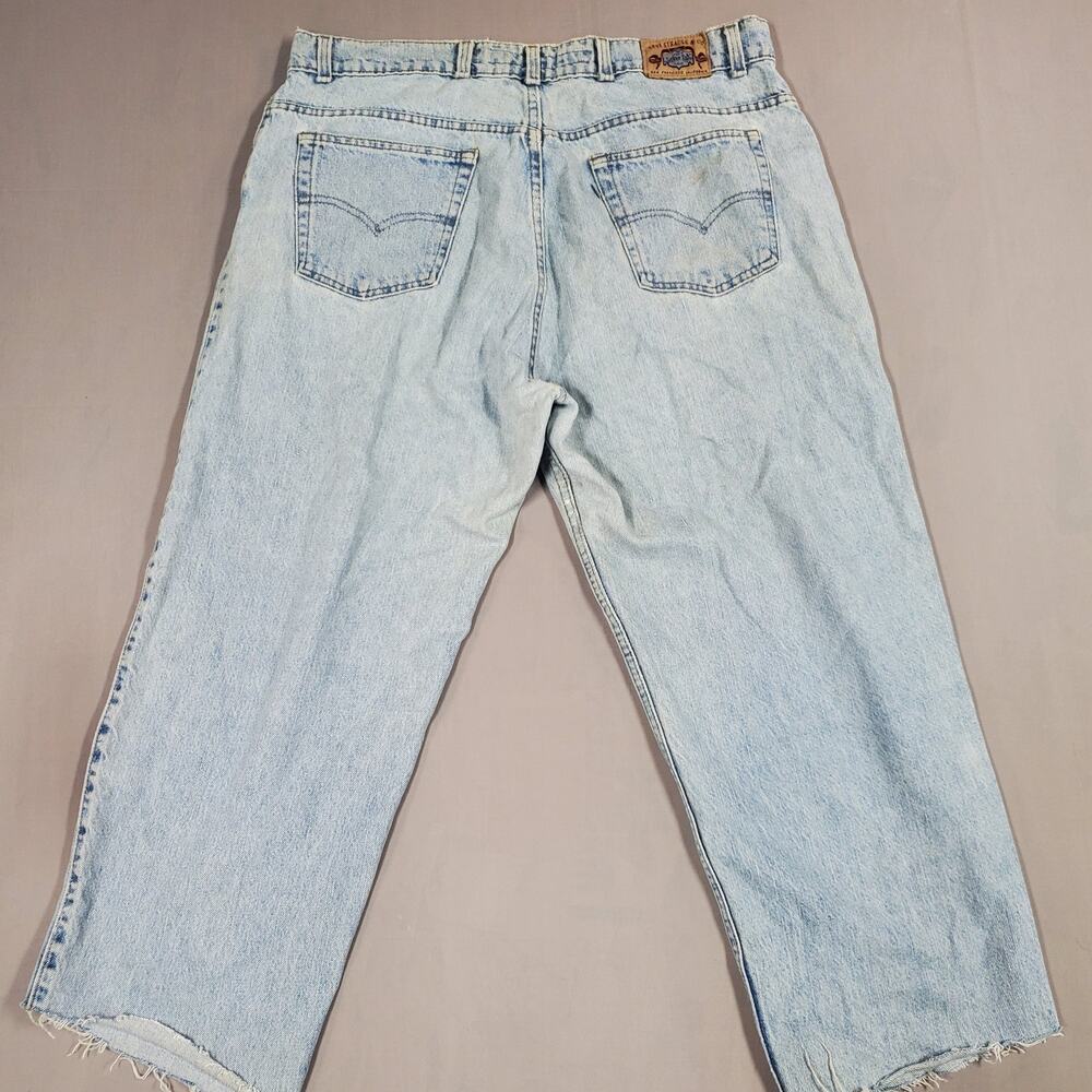 Vintage Levi's Silver Tab Double Button Jeans Men… - image 8